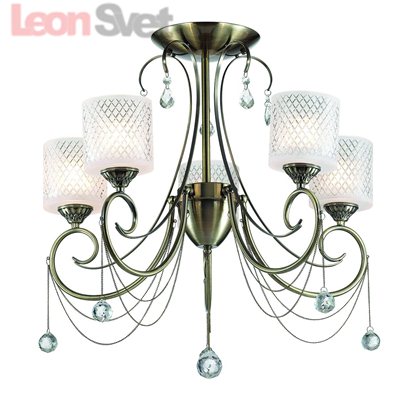 Люстра потолочная 3087/5C CARAFFA от производителя Lumion