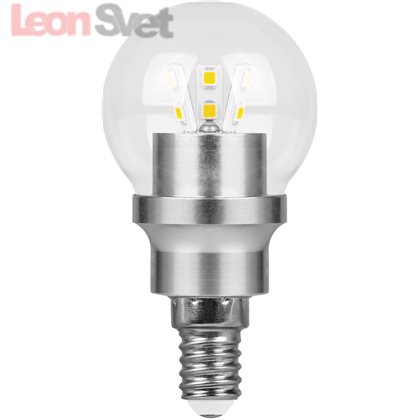 Светодиодная лампа Feron 25284 LB-40 E14 прозрачная E14 2700K на 3,5 Вт