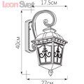 Уличный настенный фонарь 11520 PL-8 от Feron (3)