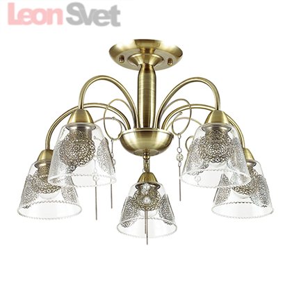 Люстра потолочная Lumion 3289/5C Hortensa