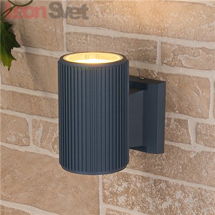 Настенный уличный светильник Techno grey 7655 Elektrostandard