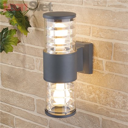 Настенный уличный светильник Techno grey 7662 Elektrostandard