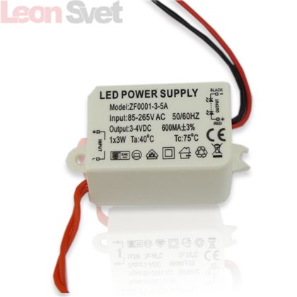 Драйвер из 85-265 в 3-4 Вольта